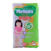 Huggies Ultra Pants For Girls, XXL 15-25 KG, 32-Pack